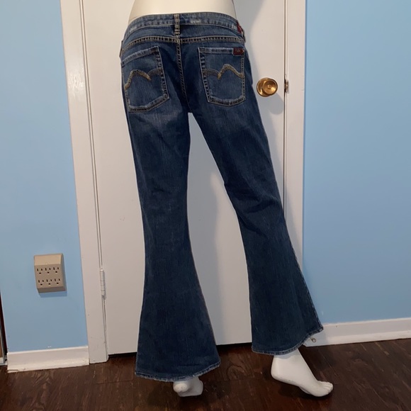 Silver Jeans Petite Size 32 Distressed Flare jeans - Picture 6 of 14